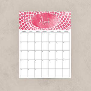 calendario para imprimir