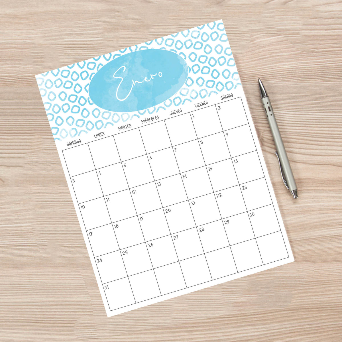 calendario para imprimir