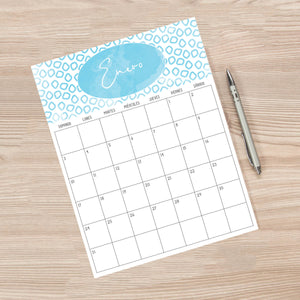 calendario para imprimir