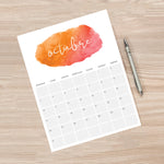 Load image into Gallery viewer, calendario para imprimir
