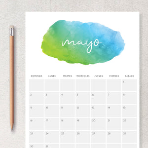 calendario para imprimir