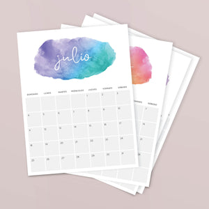 calendario para imprimir