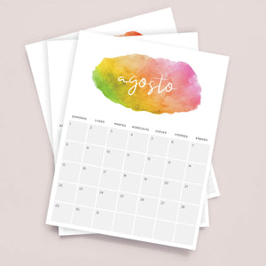 calendario para imprimir