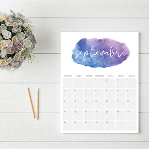 calendario para imprimir
