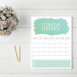 calendario para imprimir