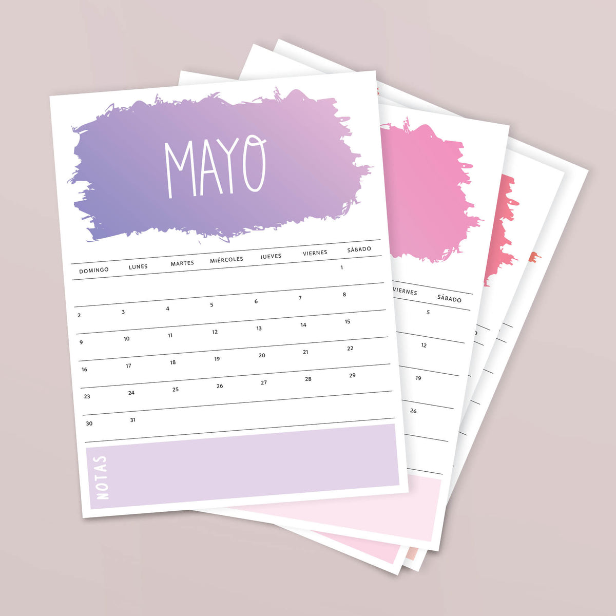 calendario para imprimir