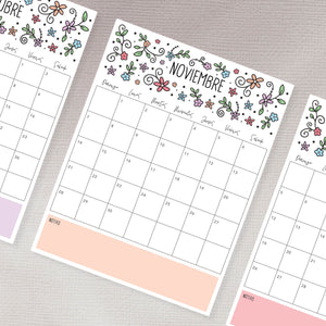 calendario para imprimir