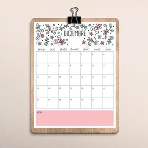 calendario para imprimir