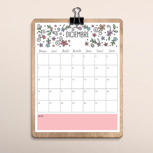 calendario para imprimir
