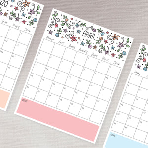 calendario para imprimir