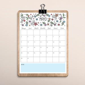 calendario para imprimir