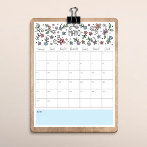 calendario para imprimir