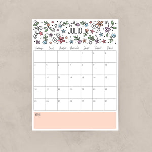 calendario para imprimir