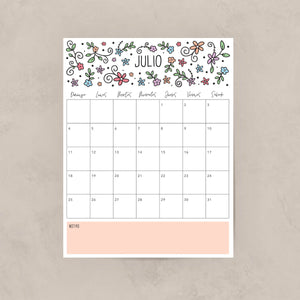calendario para imprimir