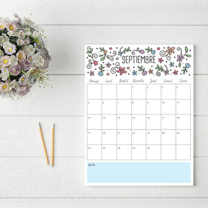 calendario para imprimir
