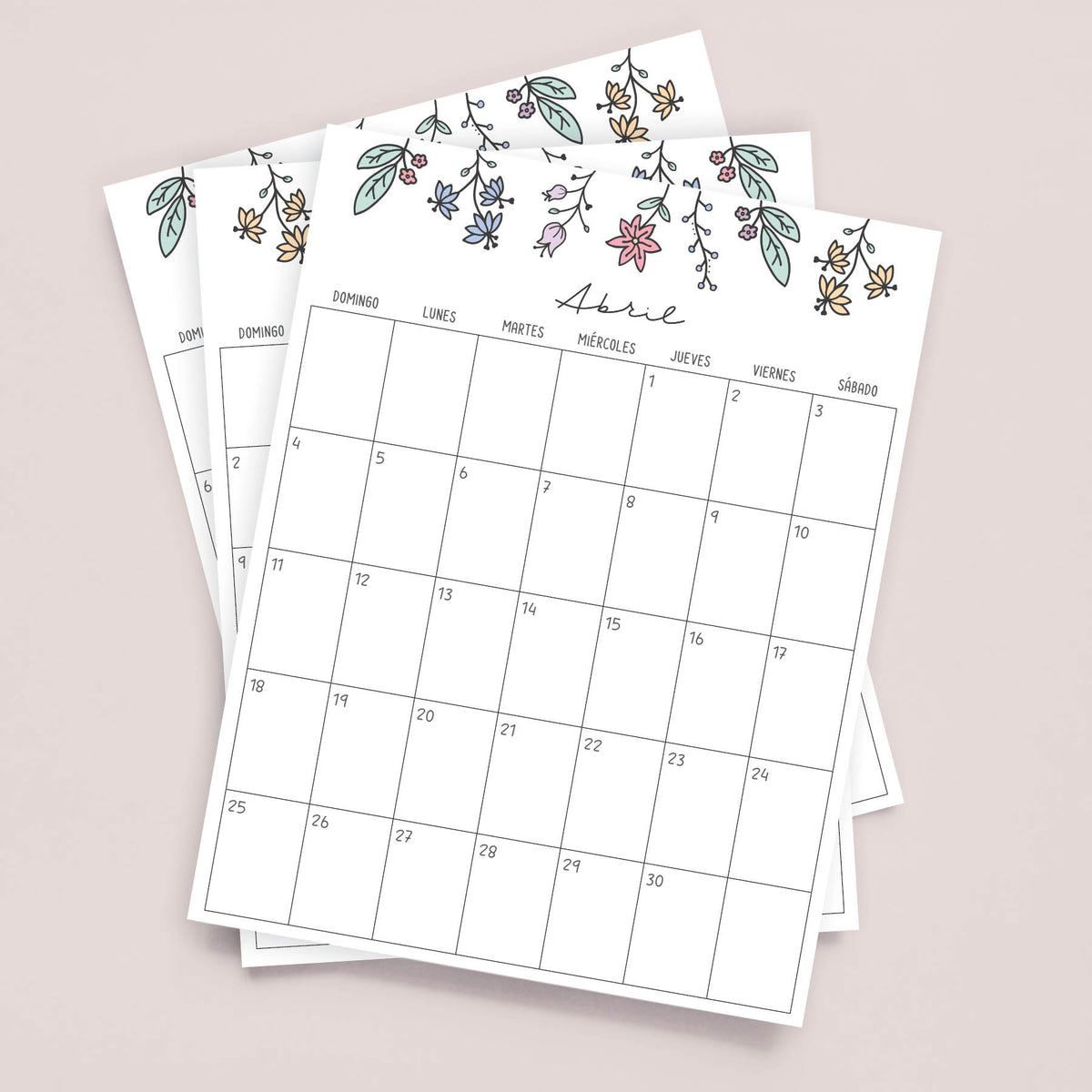 calendario para imprimir