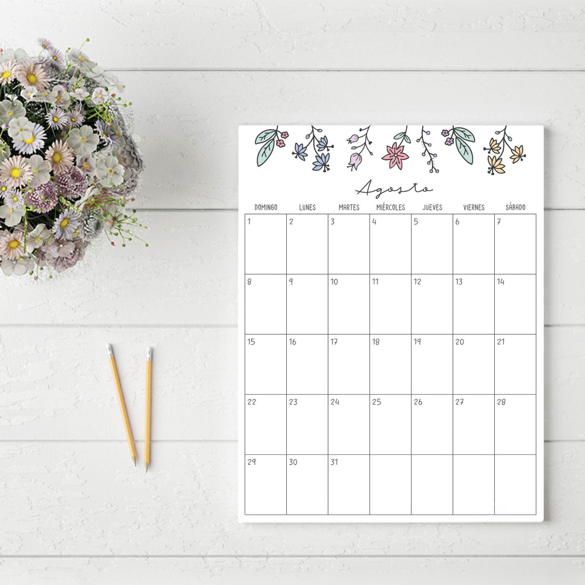 calendario para imprimir