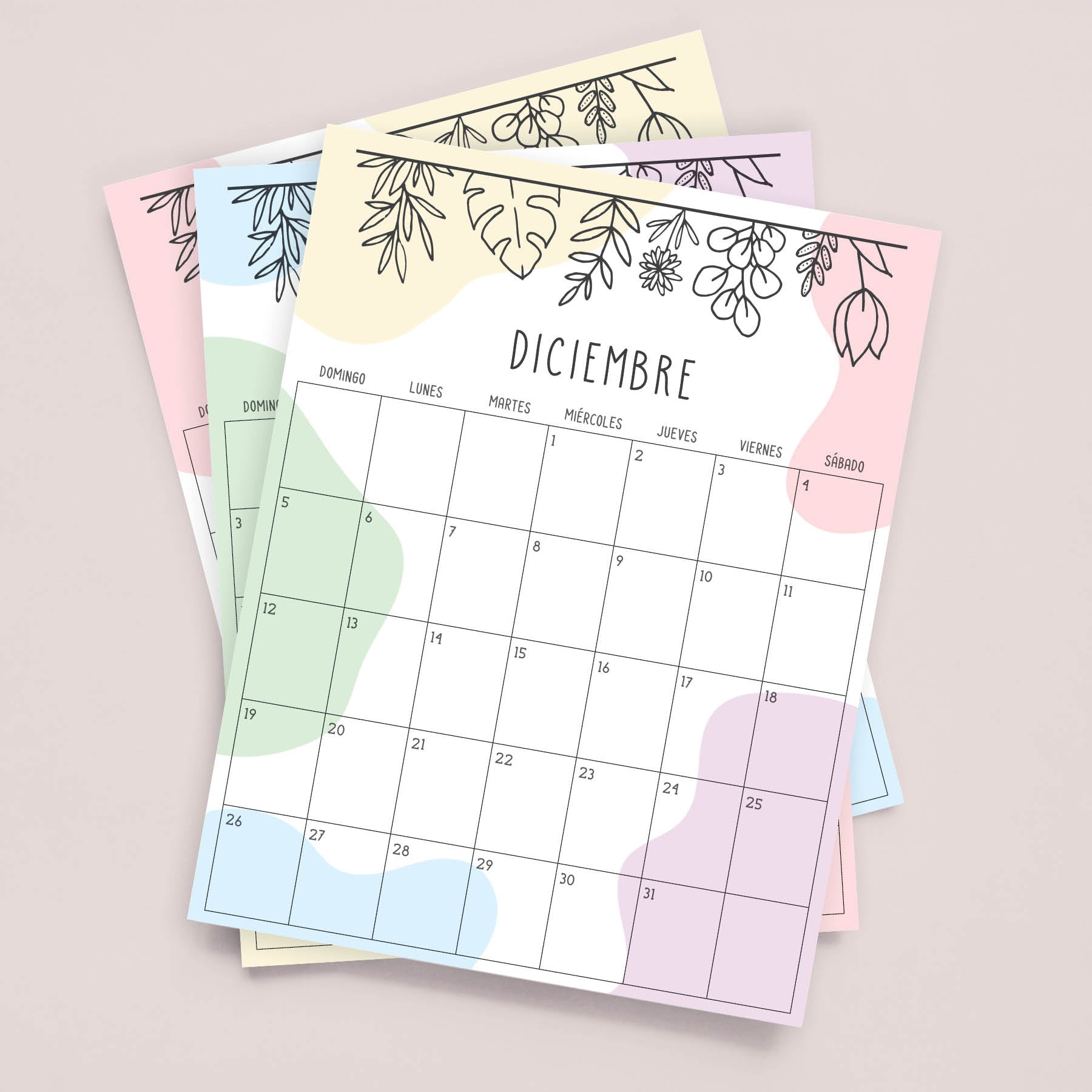 calendario para imprimir