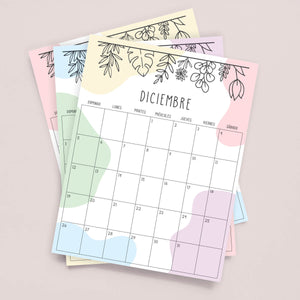 calendario para imprimir