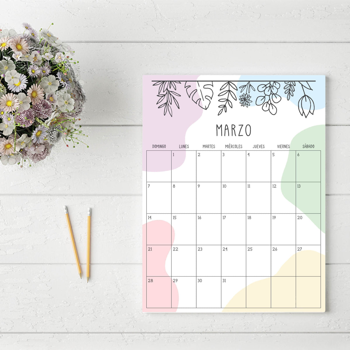 calendario para imprimir