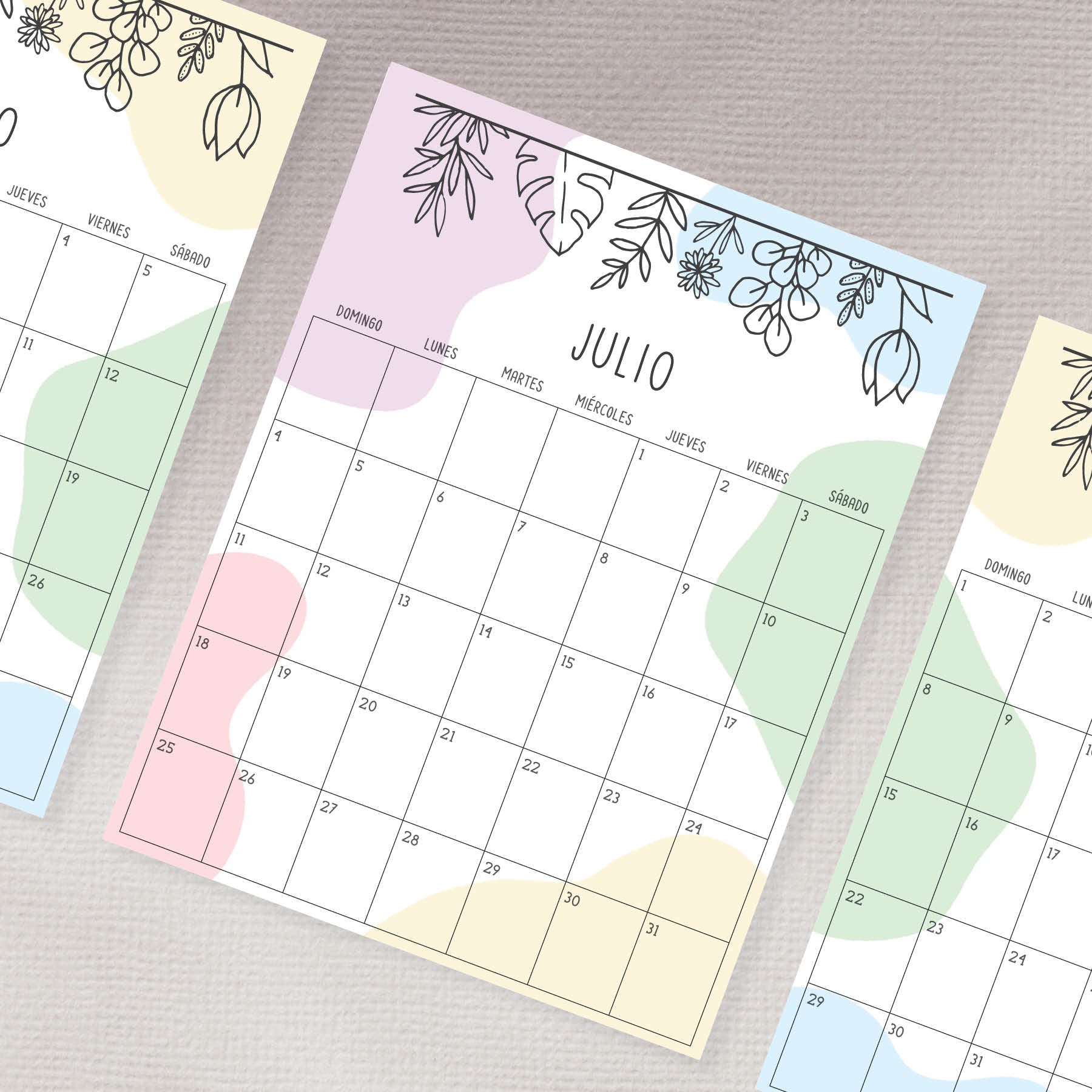 calendario para imprimir