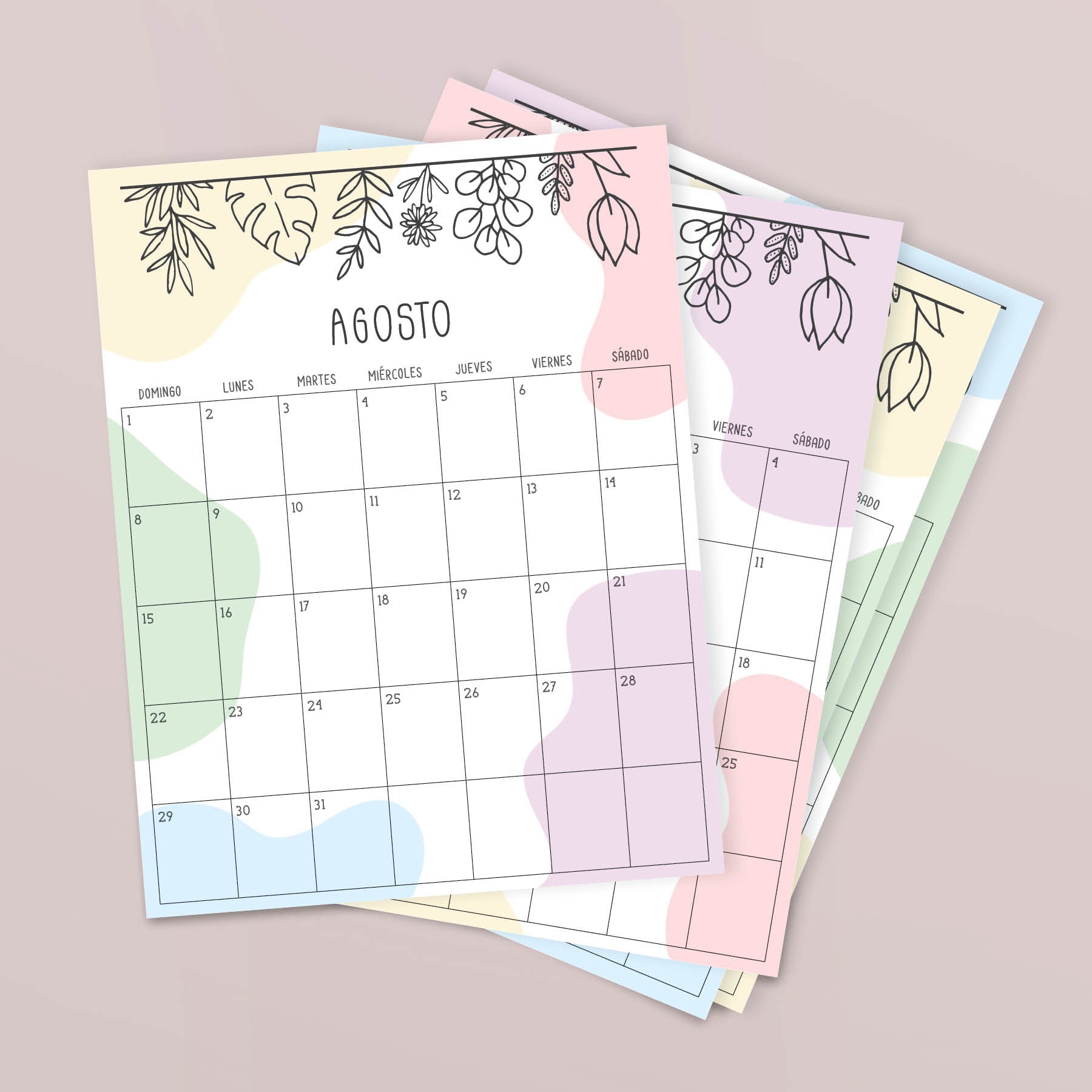 calendario para imprimir