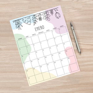 calendario para imprimir