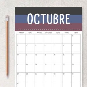 calendario para imprimir