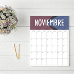 Load image into Gallery viewer, calendario para imprimir
