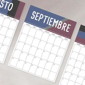 calendario para imprimir