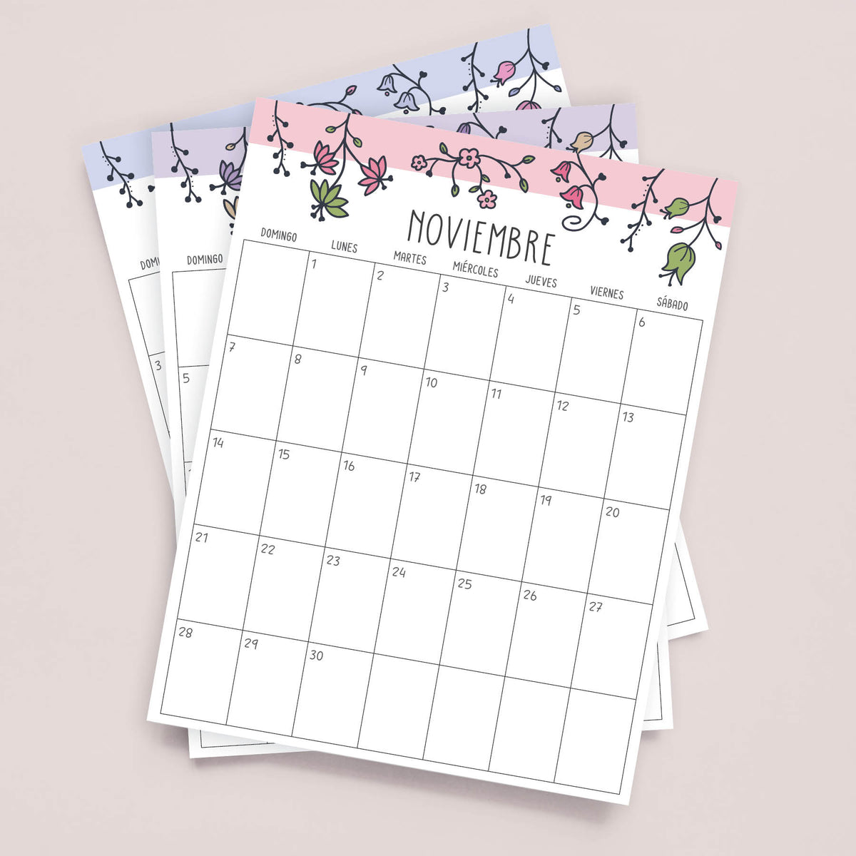 calendario para imprimir