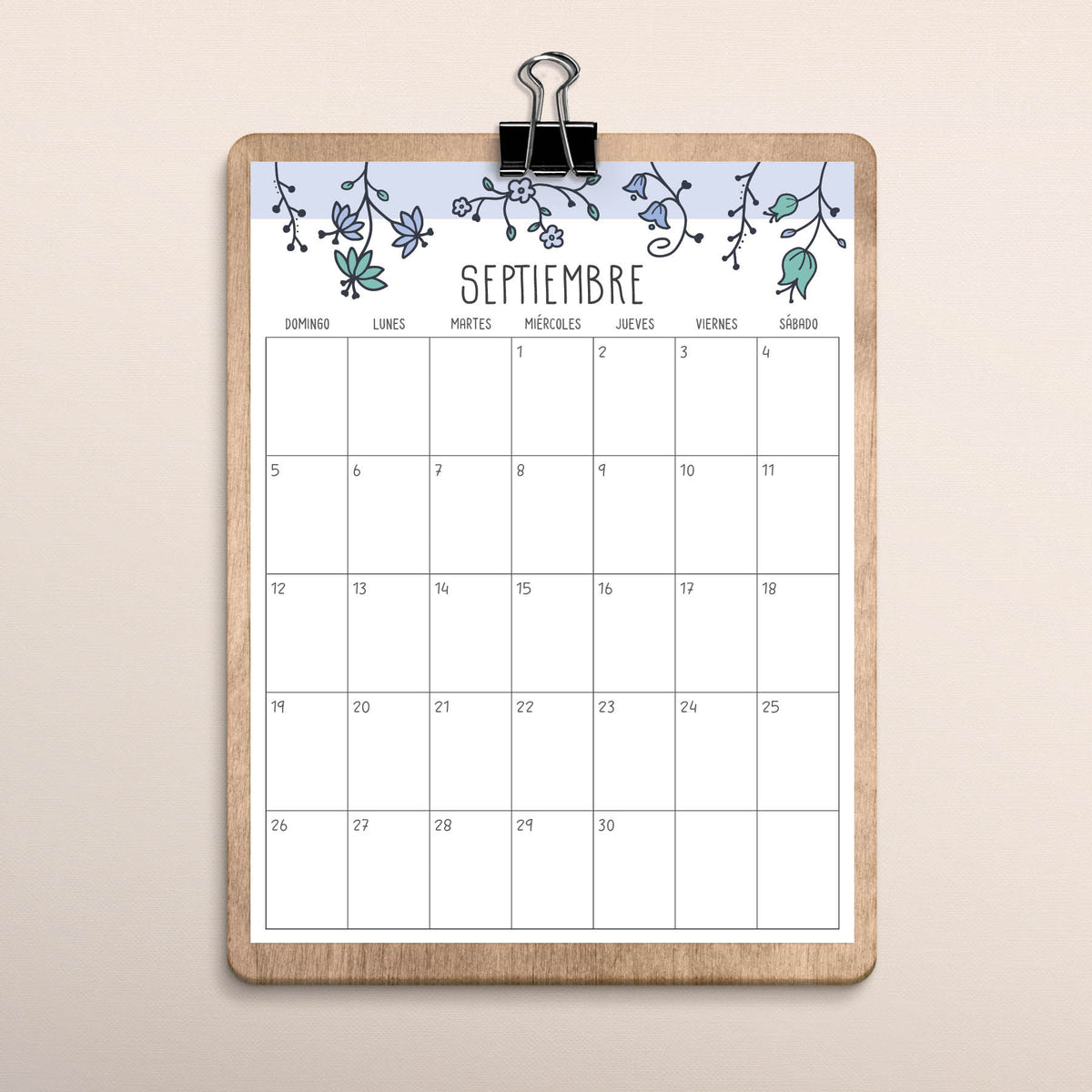 calendario para imprimir