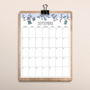 calendario para imprimir