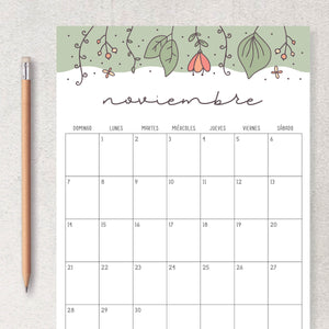 calendario para imprimir