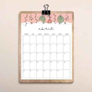 calendario para imprimir
