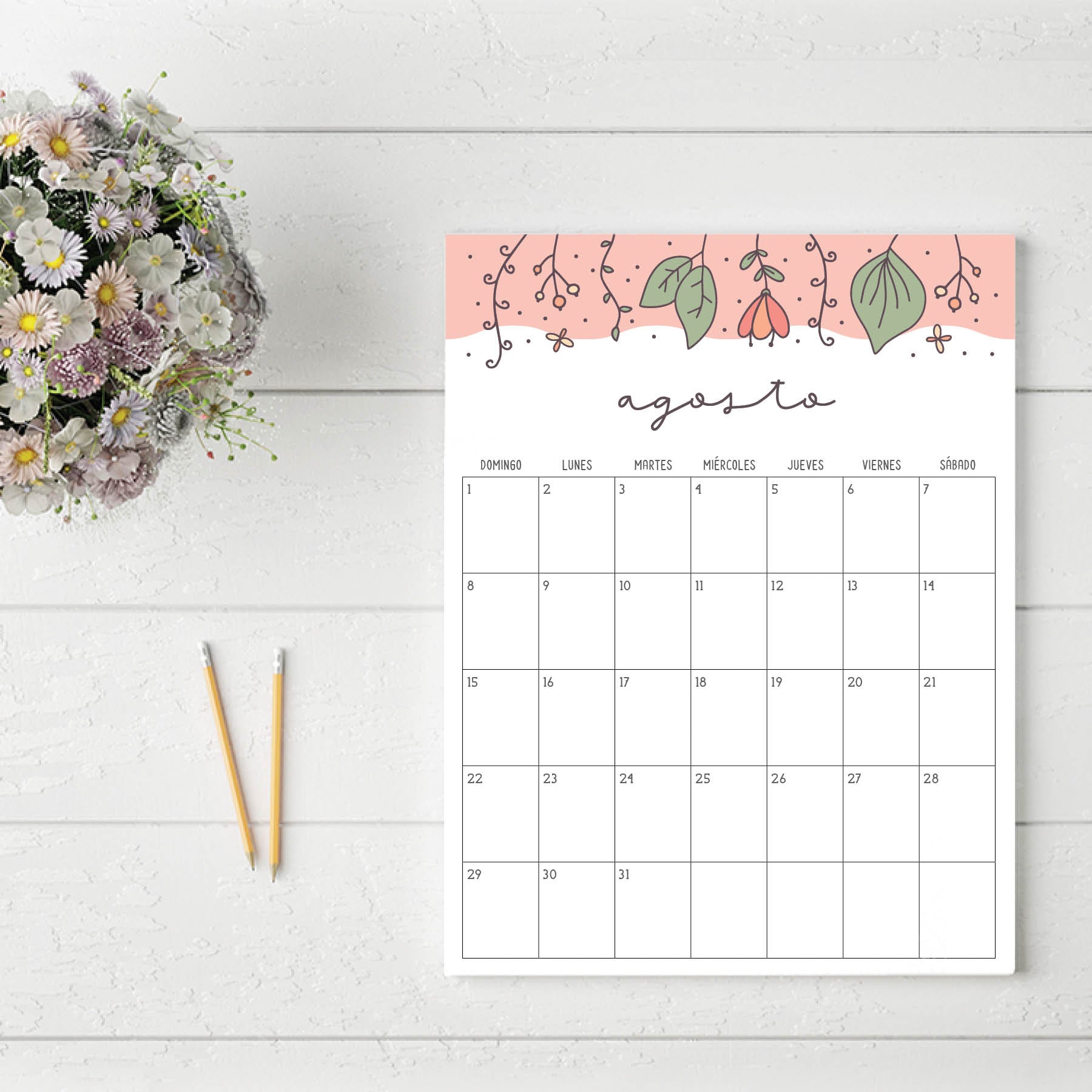 calendario para imprimir