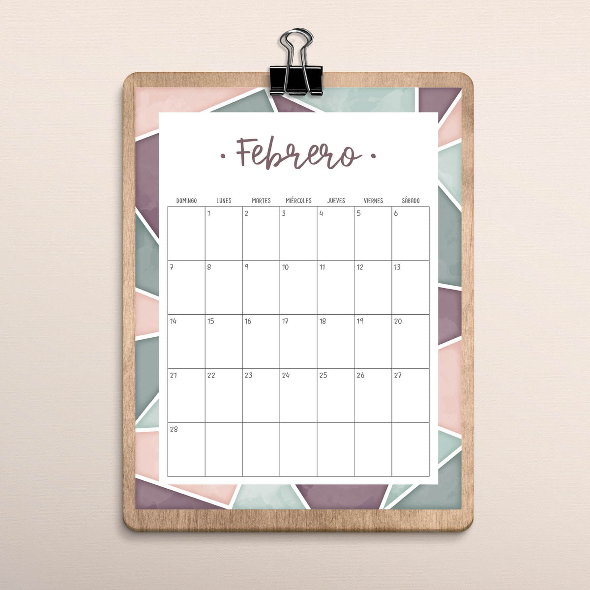 calendario para imprimir