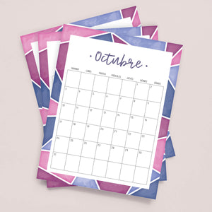 calendario para imprimir