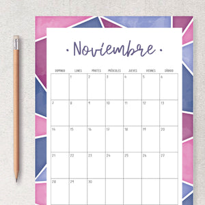 calendario para imprimir