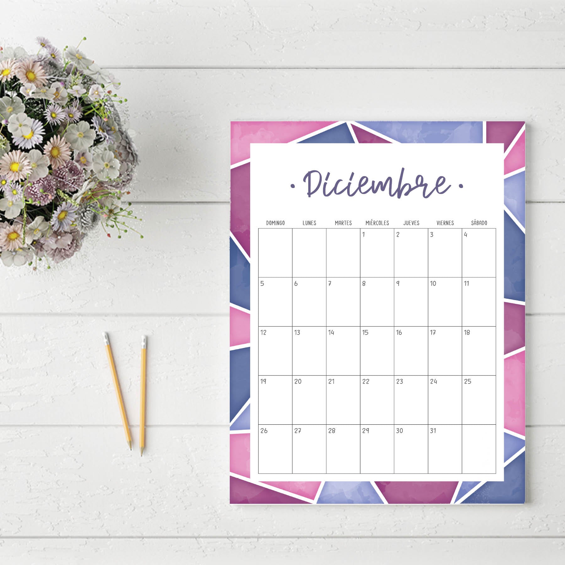 calendario para imprimir