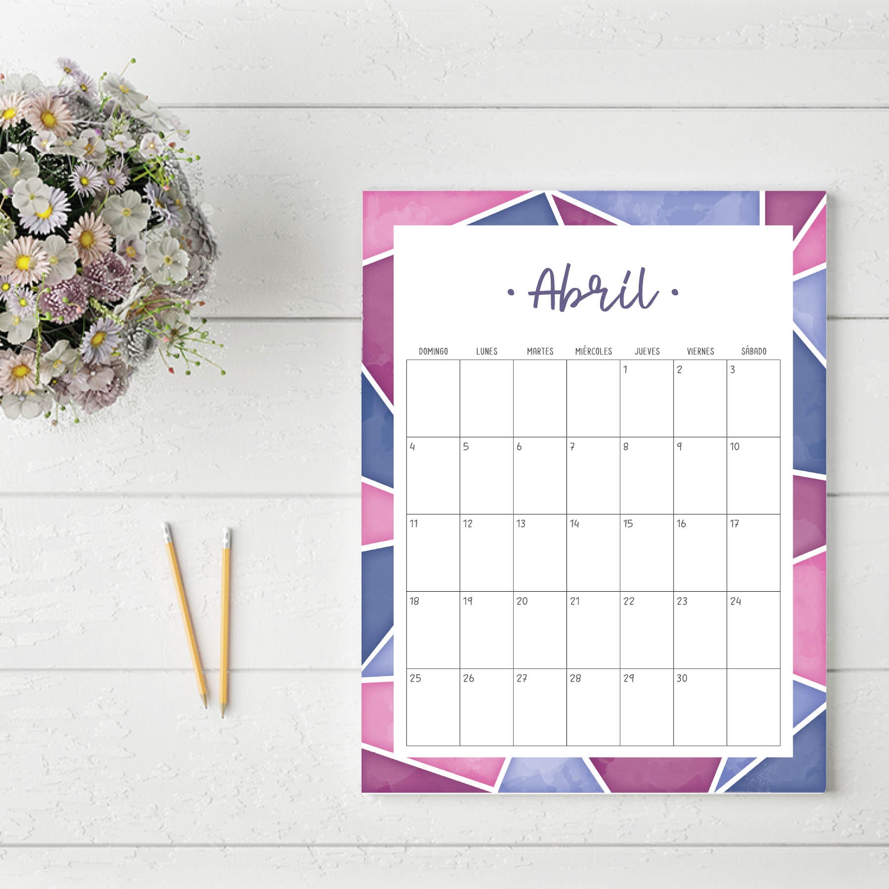 calendario para imprimir