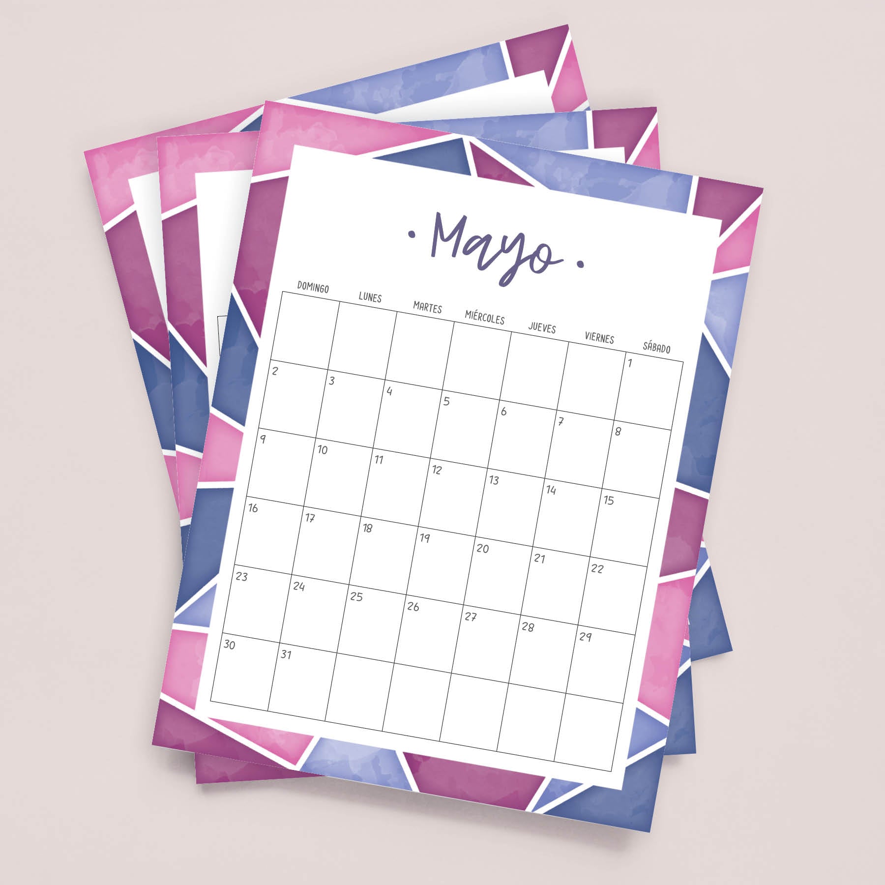 calendario para imprimir