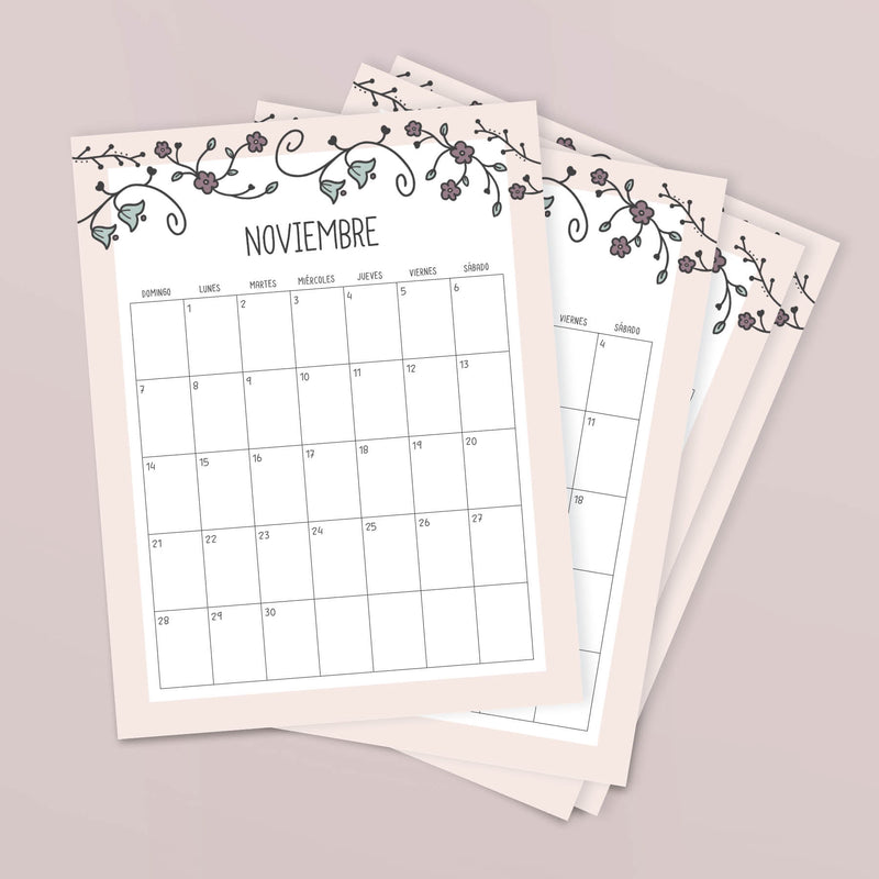 calendario para imprimir