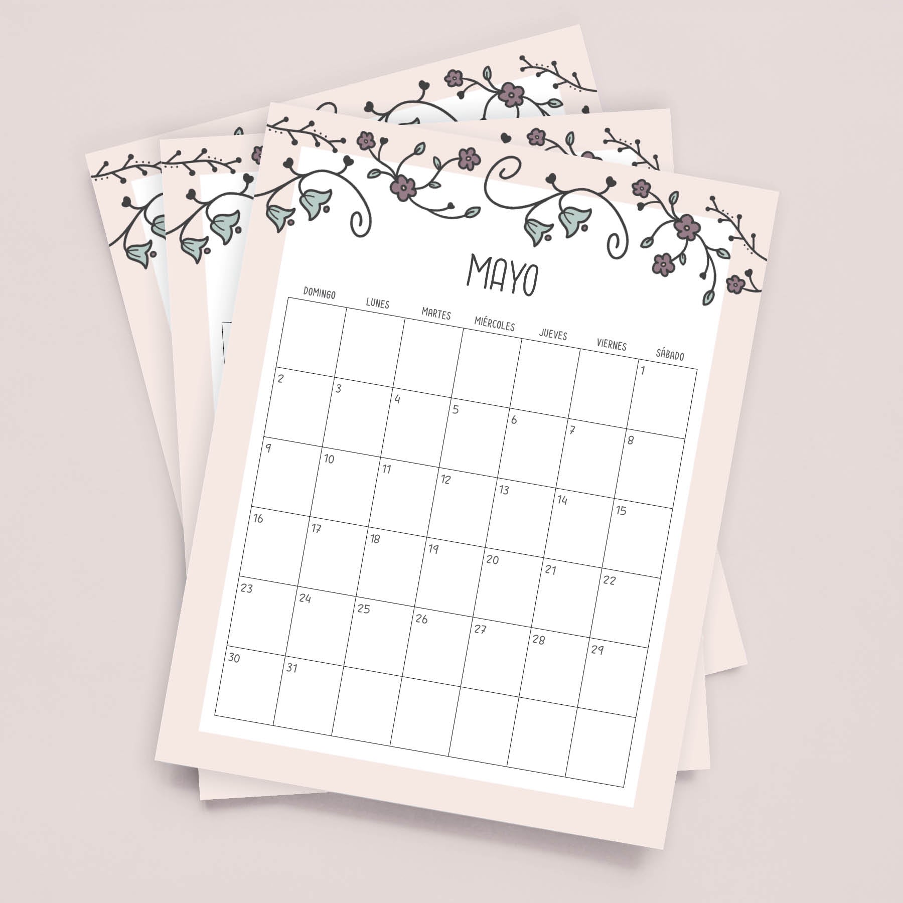 calendario para imprimir
