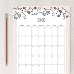 Load image into Gallery viewer, calendario para imprimir

