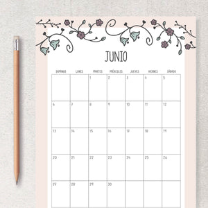calendario para imprimir