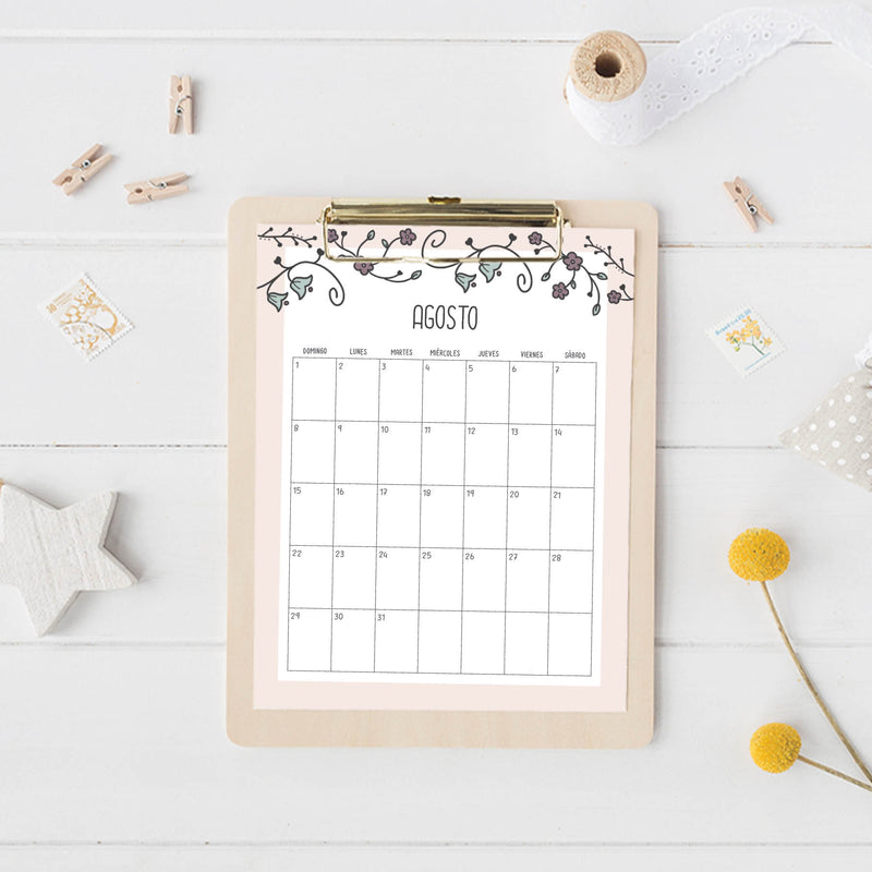 calendario para imprimir