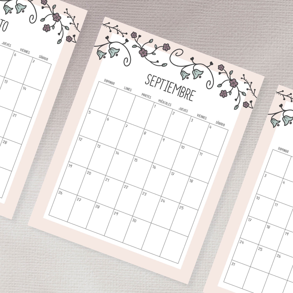 calendario para imprimir