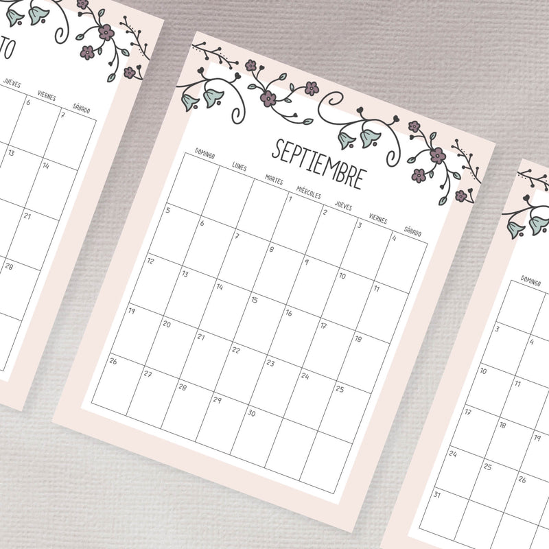 calendario para imprimir