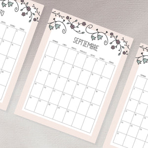calendario para imprimir